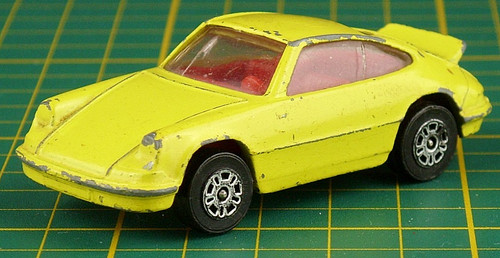 Porsche carrera 911 gelb - 911, corgi