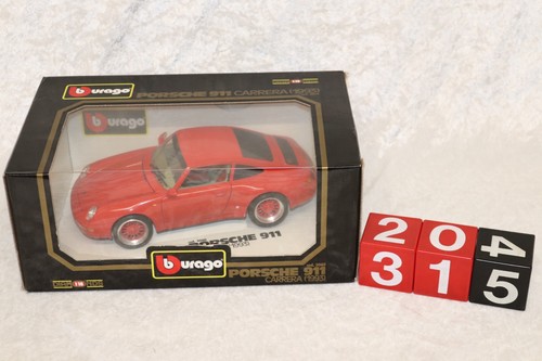 Burago porsche 911 carrera - porsche,
